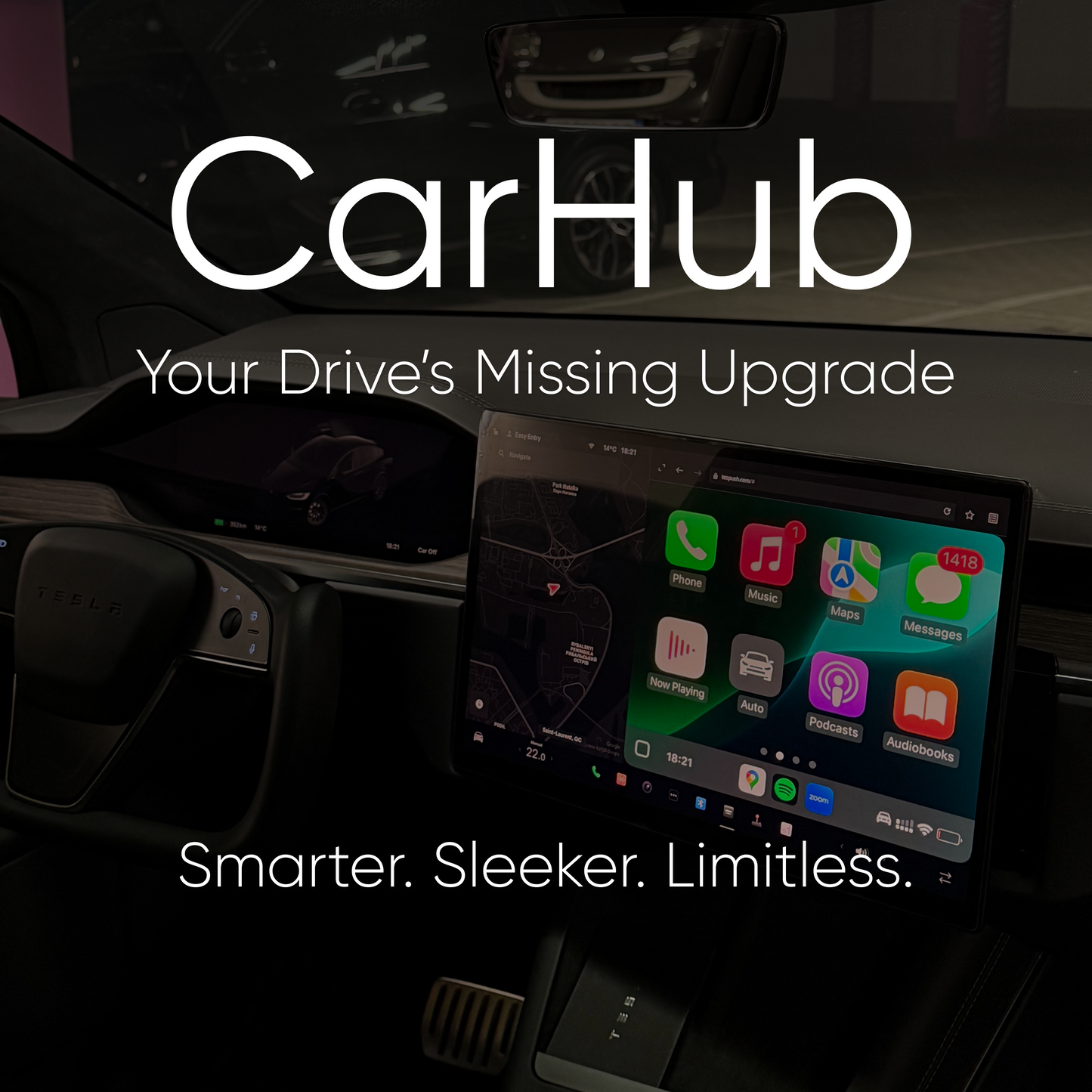 CarHub™-Carplay for Tesla